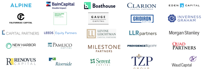 Financial sponsors universe for admissions, tutoring and test prep