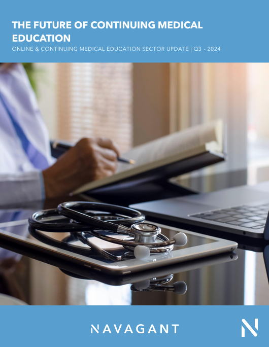 The Future of Continuing Medical Education, Online and Continuing Medical Education Sector Update, Q3 2024