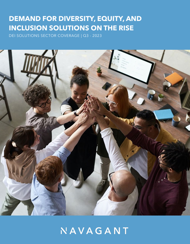 Demand for Diversity, Equity, and Inclusion Solutions on the Rise, DEI Solutions Sector Coverage, Q3 2023