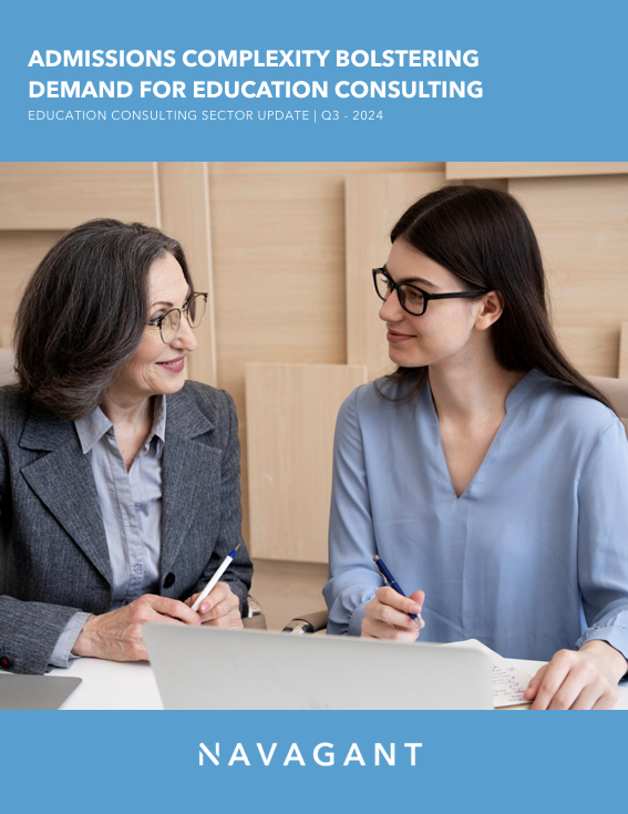 Admissions Complexity Bolstering Demand for Education Consulting, Education Consulting Sector Update, Q3 2024