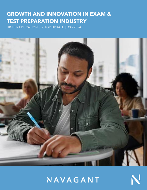 Growth and Innovation in Exam & Test Preparation Industry, Higher Education Sector Update, Q3 2024